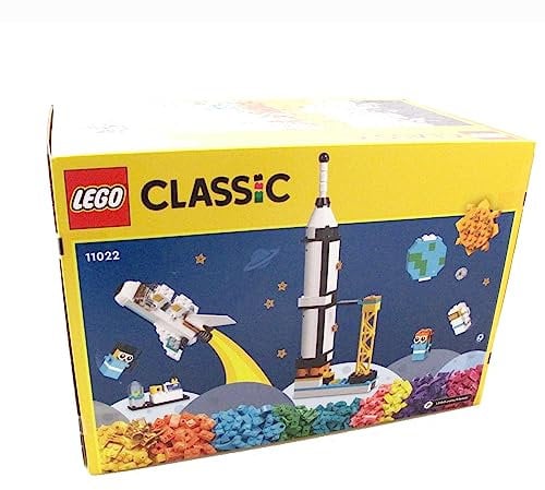 LEGO Classic Space Mission Toy Bausatz mit 10 Mini-Raummodellen ab 11022-5 Jahren (1700 Stück)