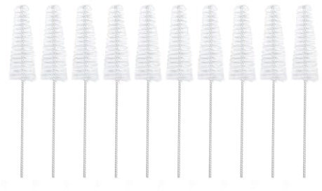 Agatige 10PCS 3.5mm Brosse de Nettoyage pour Prothèses Auditives, Brosse de Ventilation Outil de Nettoyage Tube de Prothèse Auditive Accessoire pour Nettoyer les Petits Trous Ou Tuyaux