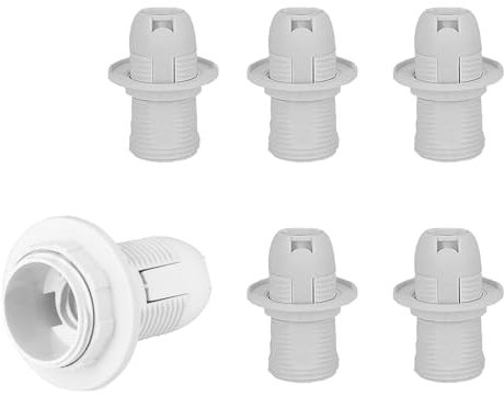 YinzPlus 6 pièces par paquet douille de lampe E14 Lámpara de LED douille d'ampoule de bougie de couleur blanche