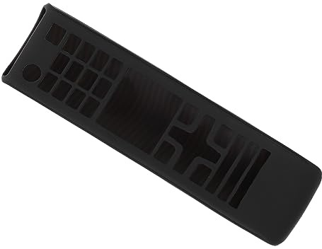 BESTonZON Remote Control Case Silicone TV Controller Protective Cover Drop-Proof Waterproof Remote Control Shell Protection Black