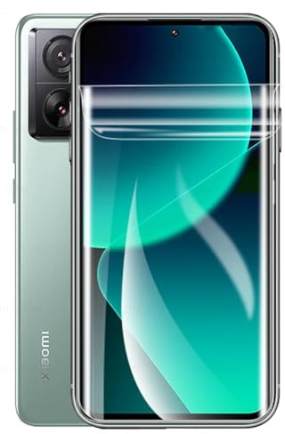 3 Piezas Protector de Pantalla para Xiaomi 13T/Xiaomi 13T Pro (6.67) | Película de Hidrogel Flexible de transparentes TPU [alta sensibilidad][no vidrio templado]