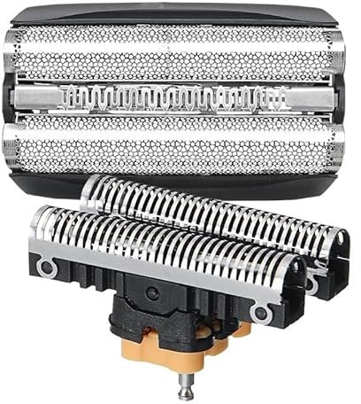 DBXGBST [Rasierköpfe] 51B Rasierfolie und Klinge, kompatibel mit Braun Series 5 ContourPro Complete Activator 8000 Series, passend für WF1s WF2s 530 550 590 5760 5758 5751 [Einfach zu ersetzen]
