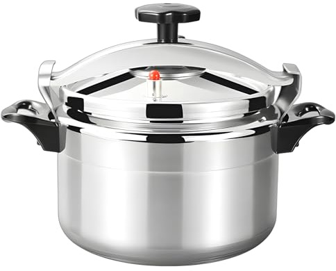 Pressure Cookers 3L/7L, Professional Aluminum Pressure Cookers Secure Locking Lid System Dual Handle Pressure-Cooker for Everyday Use in Your Kitchen Multicooker Fast Cooking (7L)