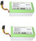 Batería de Litio de 14,4 V/2800 mAh.Compatible para Conga 1290 1390 1490 1590. Batería Recargable rápida for Robot Aspirador.(2800mAh 2Pcs)