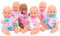 Simba 105036686 - New Born Baby - Vinylbaby, sortiert (1 Stück)