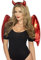Halloween! Smiffys Fever Teufel Set, mit Flügeln und Hörnern