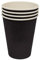 Fiesta GF040 Lot de 1000 gobeletsà paroi simple Noir