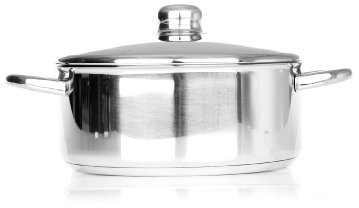 ALZA Cacerola Acero INOX Serie Noblesse 32 cms