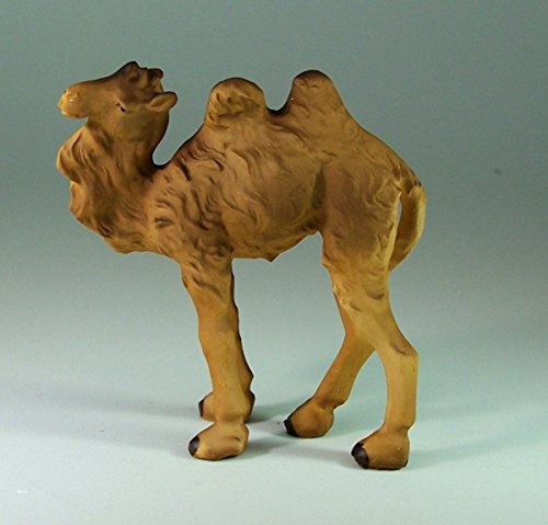 Kleines Kamel aus Polyresin. Krippenfiguren. Krippentiere. Höhe 8cm.