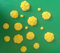 12 X 20mm Edible Roses for sugarcraft, Cakes, Cupcakes (Yellow)