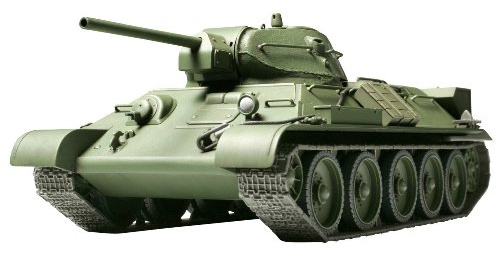TAMIYA 35215 1:48 WWII Rus.Panzer T34/76 ´41 Cast Tower Model Kit, Plastic Kit, Assembly Kit, Detailed Replica