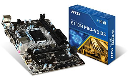 MSI B150M PRO-VDH D3 Carte mère Intel Micro ATX Socket LGA1151