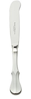 Robbe & Berking Alt-Kopenhagen Buttermesser mit Edelstahlklinge (150 g massiv versilbert)