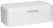 Culinary Couture Large White Bread Box - Countertop Stainless Steel Bread Bin - Food Storage Container For Bagels Loaves & More - Bonus Bread Making Ebook