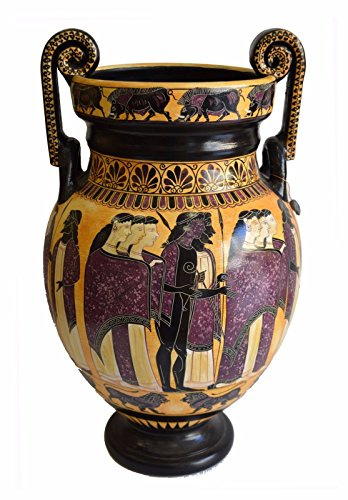 Tema antico matrimonio greco -Volute Krater Vaso - Museum Replica