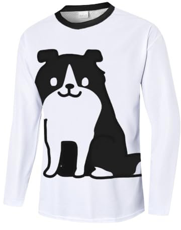 UGLY FROG Herren Langarm Ärmel Downhill Jersey Fahrradtrikot Mountainbike Trikot MTB Bike Shirts, Feuchtigkeitsableitendes T-Shirt