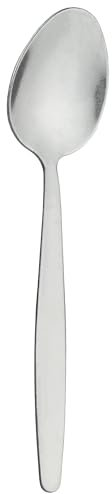 Grunwerg Economy Collection-Cucchiai da tavola per Bambini, Confezione da 12, Acciaio Inossidabile, 16 x 3.5 x 2 cm, Pacco