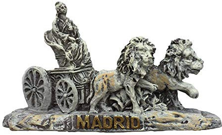 Madrid España 3D Cibeles Square Refrigerador Imán Colección de Resina de Recuerdo, Madrid Imán Regalo Decoración magnética de la Cocina del hogar