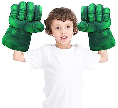 Big Smash Hands, 1 Paar Superheld Plüsch Faust Boxen Spielzeug Cosplay Kostüm Geburtstag Geschenk zum Spass Spielzeuge Kinder Erwachsener