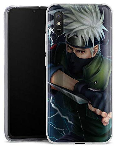 MaCoquePerso Coque Xiaomi Redmi 9A Kakashi Gothique/Housse Gel Silicone Antichocs/Compatible Smartphone Xiaomi Redmi 9A