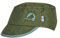 Finkid Kinder Mikke Summer Cap, Bronze Green-Trellis, L