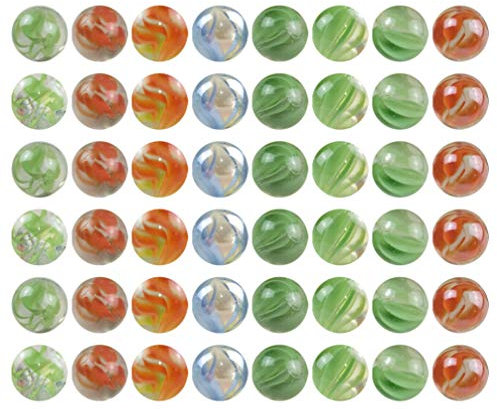 TOYANDONA 100st Murmeln Murmelspiele Für Kinder Klare Murmelperlen Aquarium-Ornamente Rundes Murmelspielzeug Bulk-Spielzeug Für Kinder Farbige Vasen Einmachgläser Ball Glas Spielkonsole