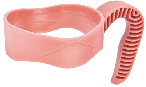 Asa de Taza Asa de Soporte de Jarra Ergonómica de Plástico Asa de Taza de Vaso para Botellas de Jarras de 20 Oz‑30 Oz Y la Mayoría de los Otros Vasos Oficina en el Hogar Bar Restaurante(Rosa)