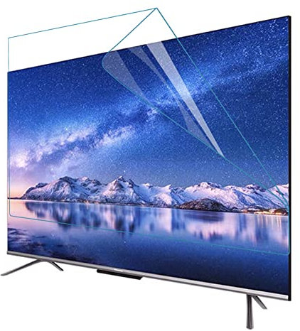 47-58 Zoll TV-Schutzfolie BlendschutzBlendschutz Tv EntspiegelungsfolieAnti-Blaulicht LCD-DisplayschutzHelfen Sie Besser Zu Schlafen,Matte-58in(1269X721) mm