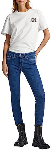Pepe Jeans Damen Pixie Jeans, Blau (Denim-hs5), 26W / 32L EU