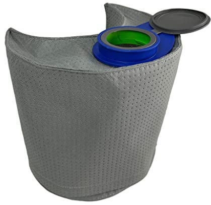 Macam Sac à poussière réutilisable longue durée compatible avec les aspirateurs Nilfisk Buddy II 12 et 18 (BUDDY 18)