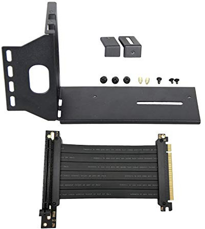 Tlilyy Support GPU vertical pour cartes d'image avec rallonge PCI Express et support vertical intégré GPU PCI-E