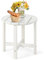 GIANTEX Balkontisch Gartentisch Klein, Garten Beistelltisch Wetterfest, Balkon Beistelltisch aus UV-beständigem HDPE, Patio Tisch bis 100 kg tragbar, Kleiner Tisch Outdoor 46x46x46 cm