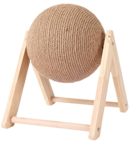 FOMIYES Interesting Cat Scratching Board Woven Floor Scratcher for Indoor Cats Reduces Loneliness Fun Playtime Toy Made of Sturdy Materials Shaped Design for Stability