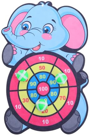 YARNOW 1 GOO GOO klebriges Ballspielzeug das Kinderspielzeug Darts Spielzeuge klebriges Dartball-Spielzeug Wurfkugel- -Spielzeug drinnen GOO-Ball Saugnapf Eltern-Kind Stoff