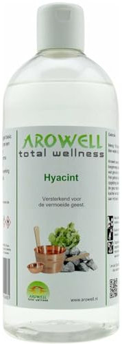 Arowell - Sauna jacinthe verser sauna parfum concentré - 500 ml