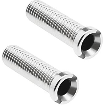 eMagTech 2 Pz Vite Filtro Lavello Cucina Addensare Filtro In Acciaio Inossidabile 304 Vite Filettata Connettore M12×45mm Vite Bullone Lavello Per Tappo Filtro Lavabo