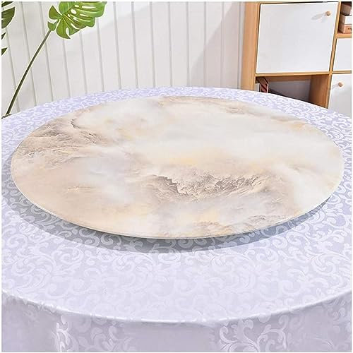Plato Giratorio para Mesa Comedor Plato Giratorio Grande For Mesa De Comedor Y Cocina, Plato Giratorio De Mármol, Plato Central De Mesa Grande Con Cojinete De Aleación De Aluminio, Giro Suave, Diámetr