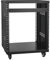 VEVOR 12U Server-Rack, 226,8 kg Kapazität, Netzwerk-Stereo-Aufnahmestudio-Rack mit feststellbaren Lenkrollen, Ideal für die Montage von Audio-, Video-, Musik- und IT-Geräten, 510 x 460 x 700 mm