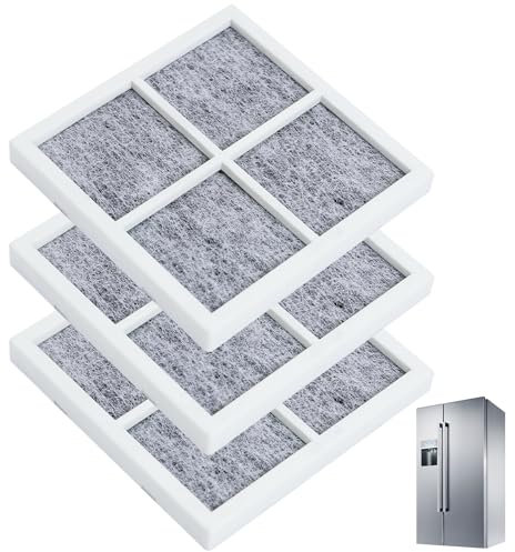 Filtro de Aire del Refrigerador, LG Pure Fresh Filter, 3 Piezas de Filtro de Aire de Repuesto Compatible con LG LT120F, LT1000P, LMXS28626S, LFXS26973S, LFXS26596S