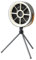 Allayu Campana Extractora plegable, compacta y portátil, fácil de mover y transportar, purificador de humos de aceite y aire fresco, purificador de humo ABS, gris