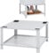 SMONTER Waschmaschinen Untergestell Universaltyp,Vier Ecken Tragfähigkeit Metall Waschmaschine Base Stand Heavy duty für Waschmaschine & Trockner (70x70x40 cm)