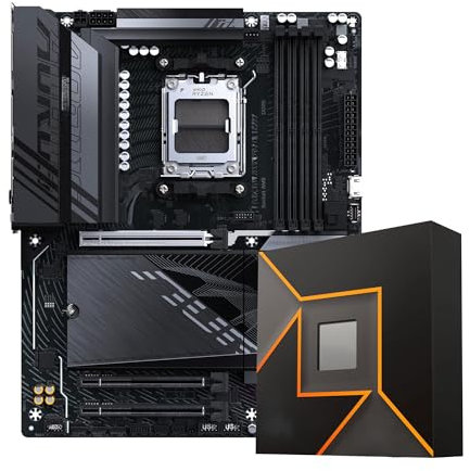 | NG-TEK BUNDLE Compatible with | AMD RYZEN 9 9950X and MSI MAG X870 TOMAHAWK WIFI | MOTHERBOARD CPU COMBO