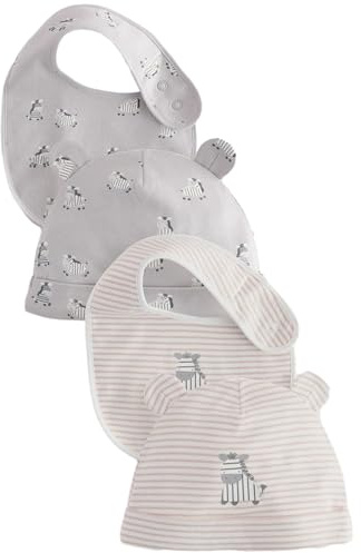 NEXT Baby Standard Mütze und Lätzchen, 4er Set 38-46