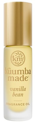 Kuumba Made Vanilla Bean Fragrance Oil Roll-On, Alcohol-Free, 0.15 Fl Oz