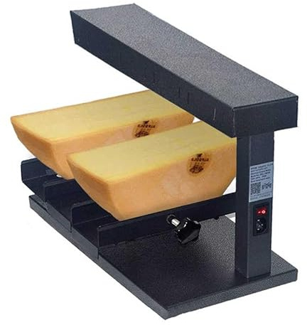 Commercial Cheese Melter and Grill, 600W Raclette Machine for Effortless Melting and Grilling in Restaurants and Cafes