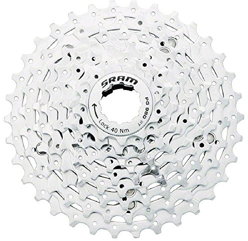 SRAM Kassette PG-980 MTB, Satin Verchromt, 11-32T, 200.694