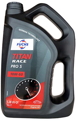Fuchs Titan Race Pro S 10W60 Fully Synthetic Engine Oil 5 Litre