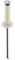 Restagraf Rivetto sbocciato in sacchetto per targa di immatricolazione, 4-11 mm di spessore, 16 mm di lunghezza, bianco, confezione da 52