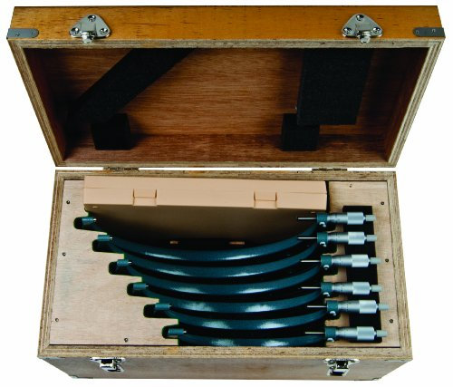 Mitutoyo 103-906 Werkstatt-Bügelmessschraube im Satz (6-er Pack)
