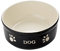 Nobby Pet 'Dog' Ceramic Bowl Black 460ml 6.1in